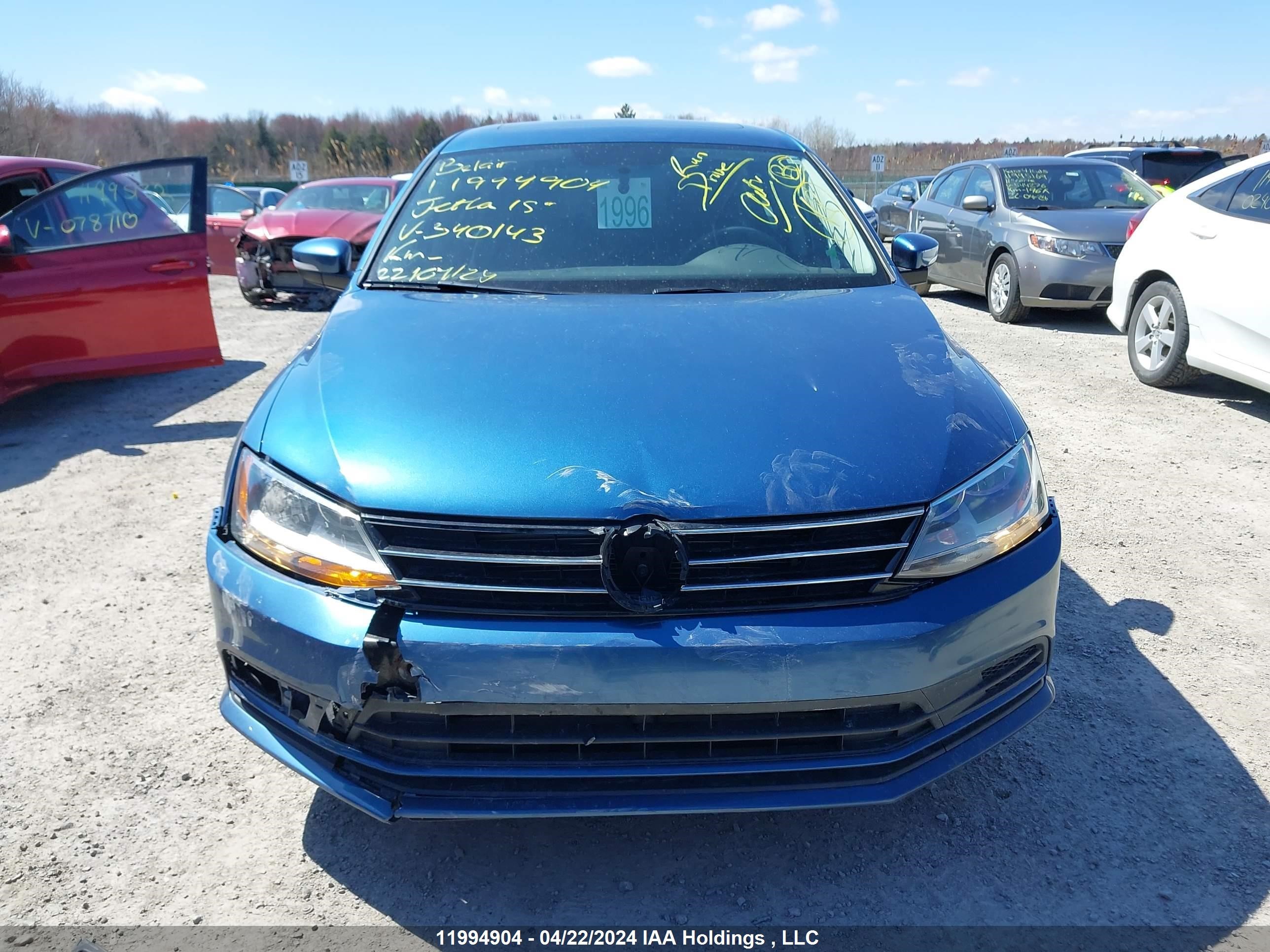 Photo 11 VIN: 3VWD07AJ4FM340143 - VOLKSWAGEN JETTA 