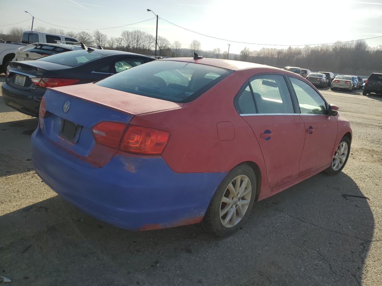 Photo 2 VIN: 3VWD07AJ9EM387022 - VOLKSWAGEN JETTA 