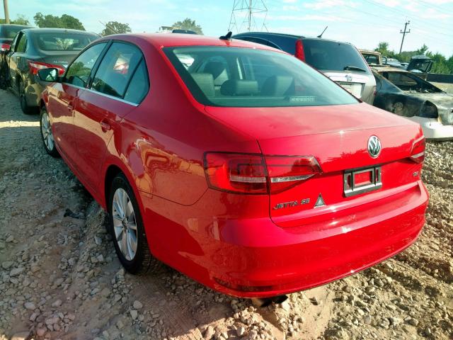 Photo 2 VIN: 3VWD07AJ9FM321751 - VOLKSWAGEN JETTA SE 