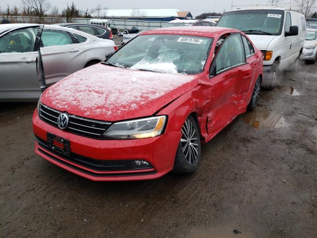 Photo 1 VIN: 3VWD17AJ0GM265021 - VOLKSWAGEN JETTA SPOR 