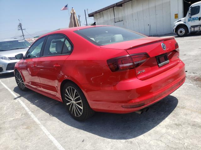 Photo 2 VIN: 3VWD17AJ1GM287786 - VOLKSWAGEN JETTA SPOR 