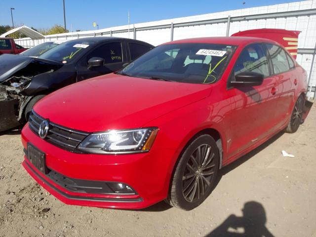 Photo 1 VIN: 3VWD17AJ1GM376306 - VOLKSWAGEN JETTA SPOR 