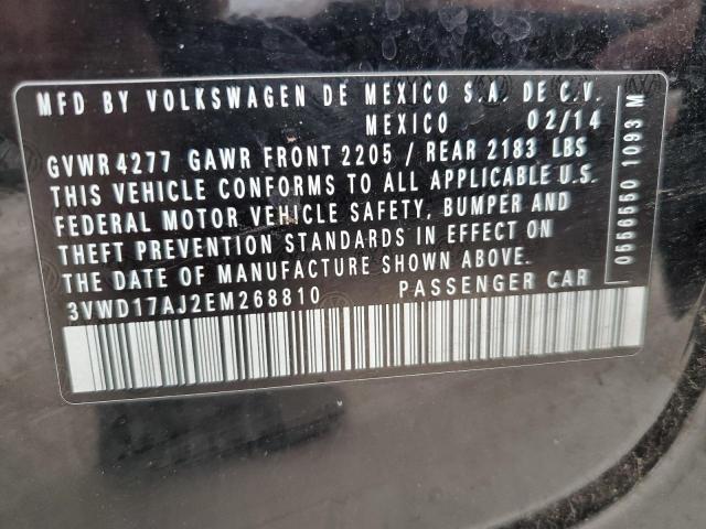 Photo 11 VIN: 3VWD17AJ2EM268810 - VOLKSWAGEN JETTA SE 