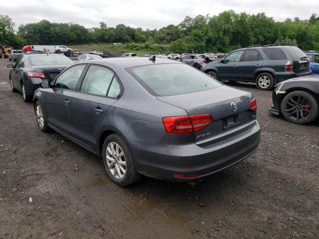 Photo 2 VIN: 3VWD17AJ2FM216160 - VOLKSWAGEN JETTA SE 