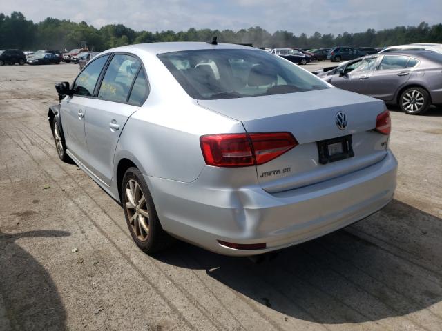 Photo 2 VIN: 3VWD17AJ2FM220516 - VOLKSWAGEN JETTA SE 