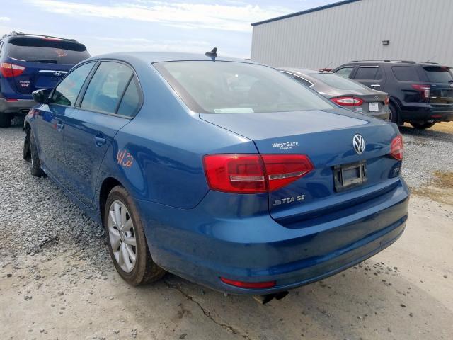 Photo 2 VIN: 3VWD17AJ2FM298875 - VOLKSWAGEN JETTA SE 