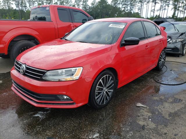 Photo 1 VIN: 3VWD17AJ2FM420327 - VOLKSWAGEN JETTA SE 