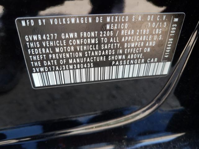 Photo 9 VIN: 3VWD17AJ3EM380435 - VOLKSWAGEN JETTA SE 