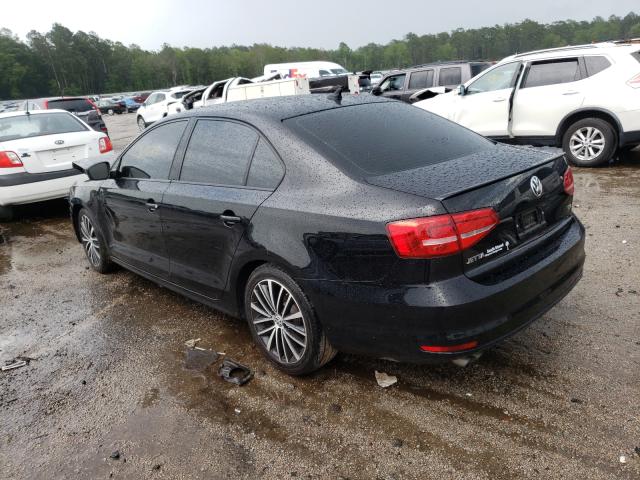 Photo 2 VIN: 3VWD17AJ3FM415993 - VOLKSWAGEN JETTA SE 