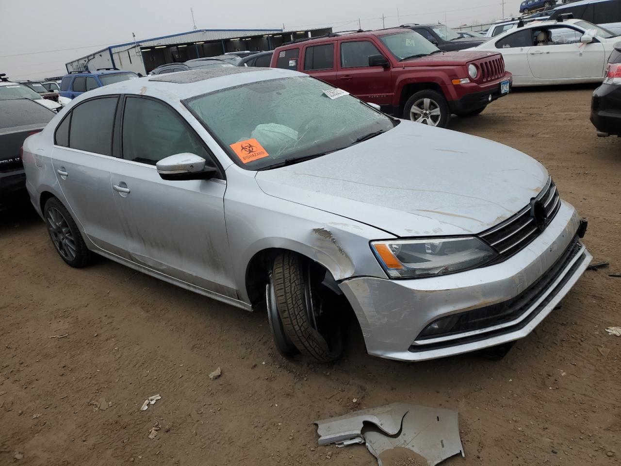 Photo 3 VIN: 3VWD17AJ4FM309780 - VOLKSWAGEN JETTA 