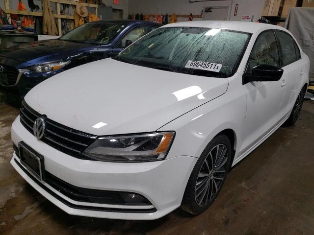 Photo 1 VIN: 3VWD17AJ5GM215036 - VOLKSWAGEN JETTA SPOR 