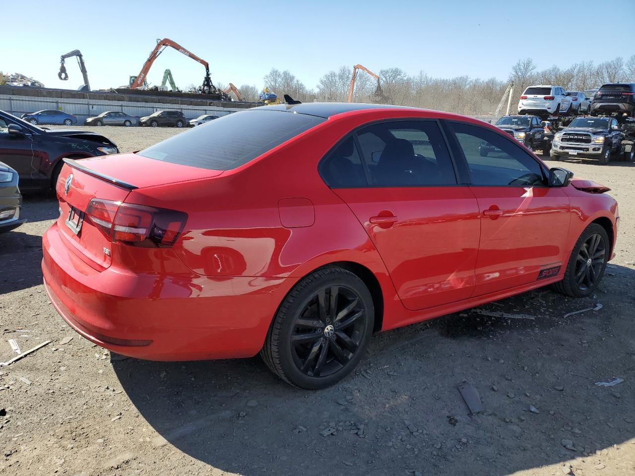 Photo 2 VIN: 3VWD17AJ5JM223760 - VOLKSWAGEN JETTA 