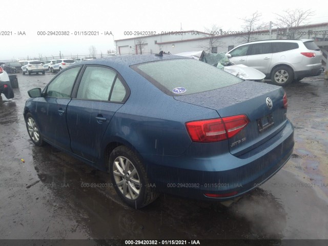 Photo 2 VIN: 3VWD17AJ6FM214170 - VOLKSWAGEN JETTA SEDAN 