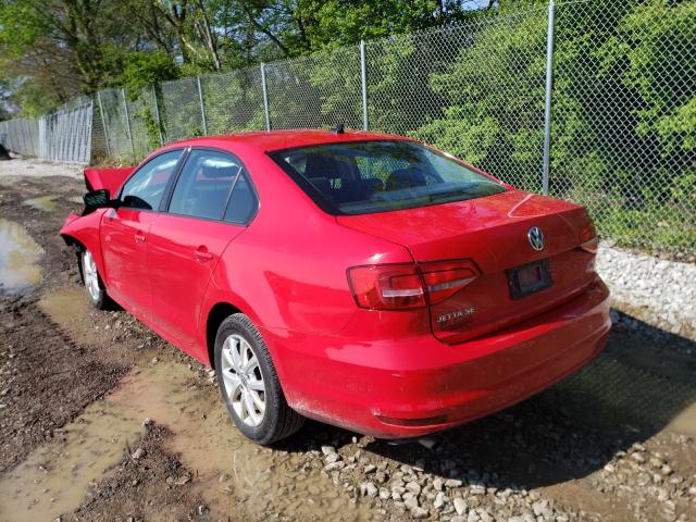 Photo 2 VIN: 3VWD17AJ6FM274661 - VOLKSWAGEN JETTA SE 