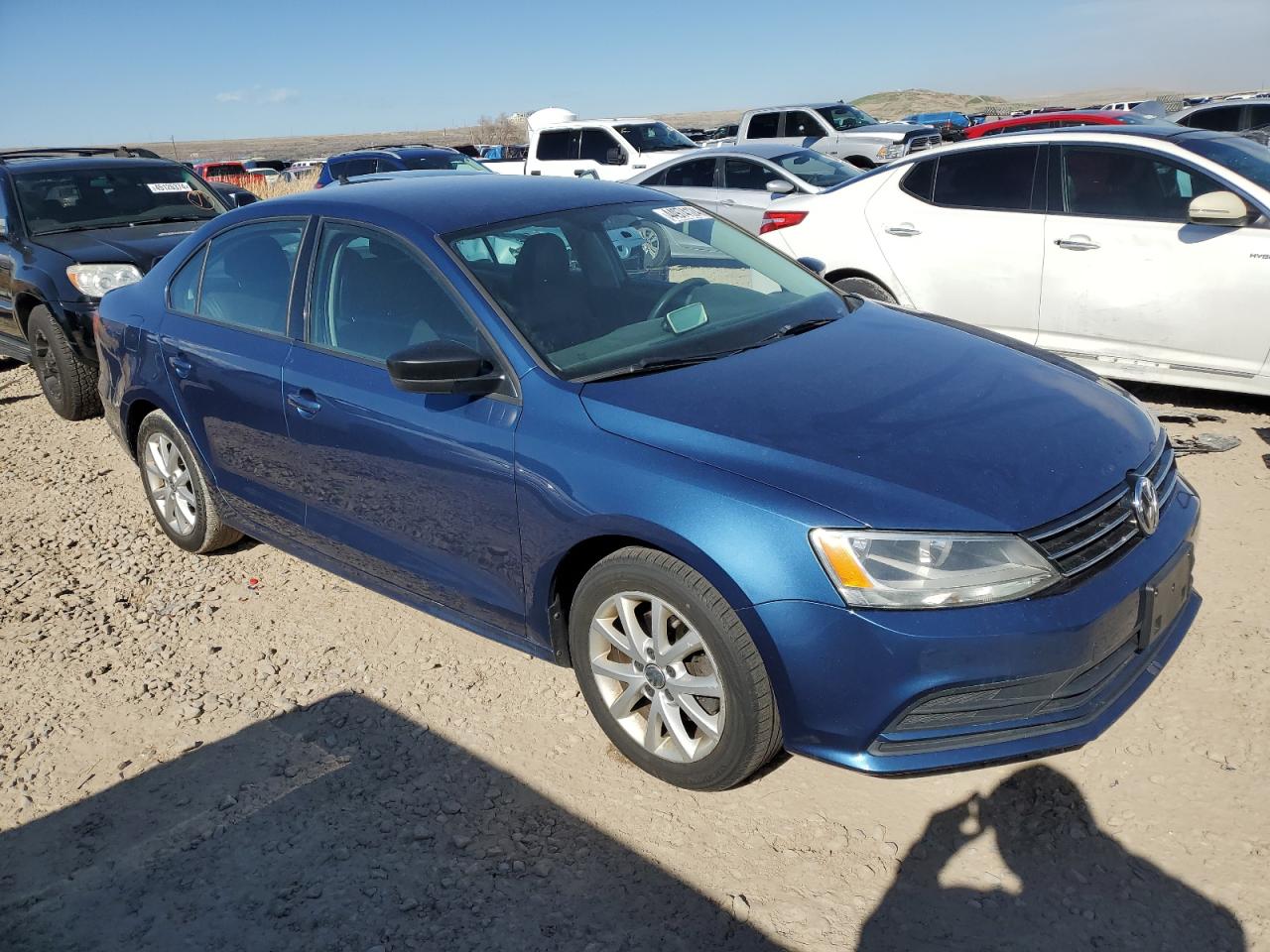 Photo 3 VIN: 3VWD17AJ6FM332087 - VOLKSWAGEN JETTA 