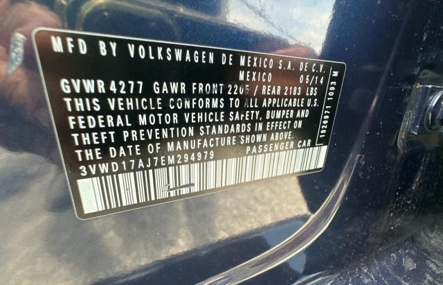 Photo 9 VIN: 3VWD17AJ7EM294979 - VOLKSWAGEN JETTA 