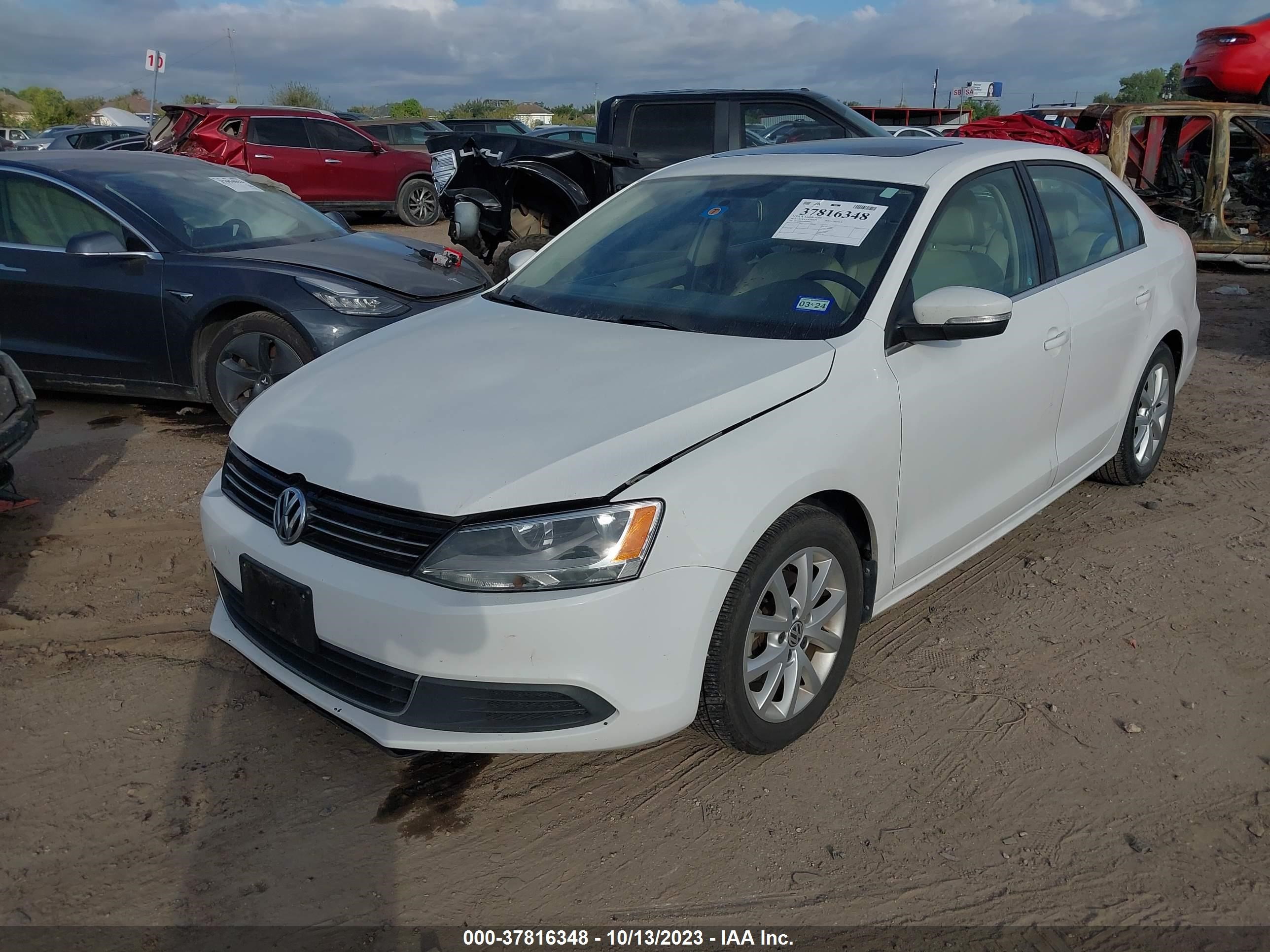 Photo 1 VIN: 3VWD17AJ7EM354534 - VOLKSWAGEN JETTA 