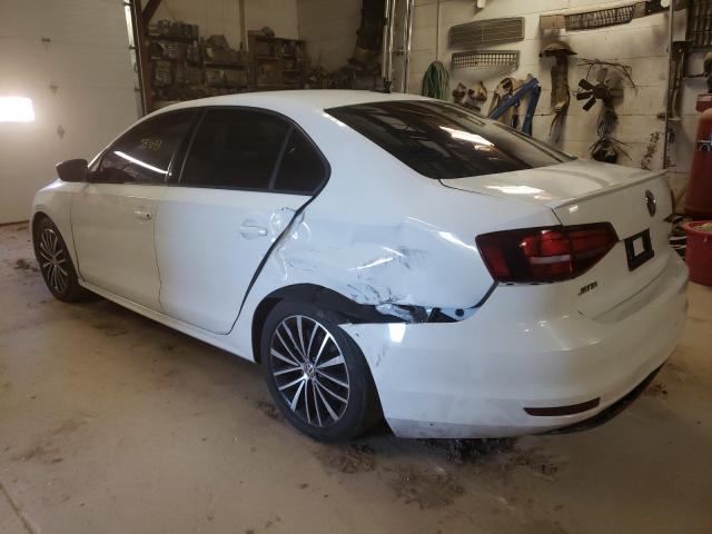 Photo 2 VIN: 3VWD17AJ7GM333492 - VOLKSWAGEN JETTA SPOR 