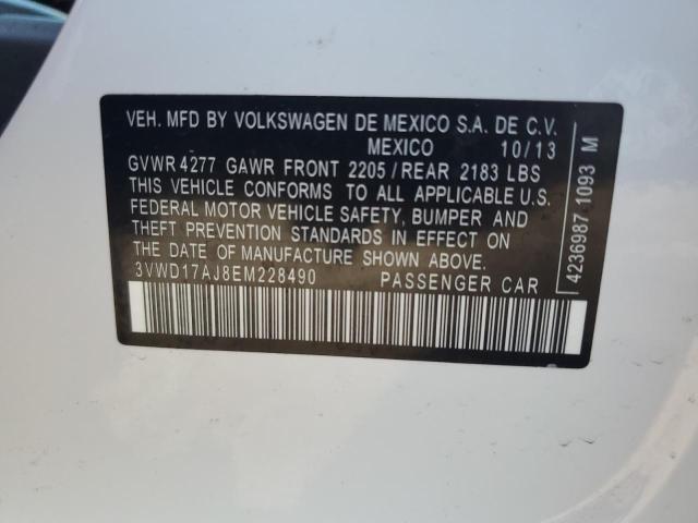 Photo 11 VIN: 3VWD17AJ8EM228490 - VOLKSWAGEN JETTA SE 