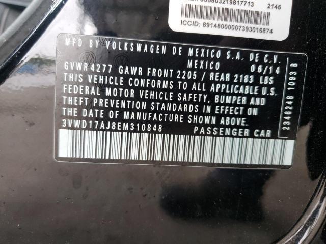 Photo 11 VIN: 3VWD17AJ8EM310848 - VOLKSWAGEN JETTA SE 
