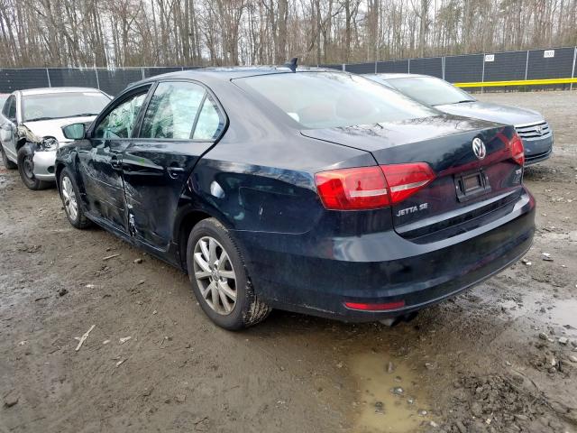 Photo 2 VIN: 3VWD17AJ8FM309457 - VOLKSWAGEN JETTA SE 