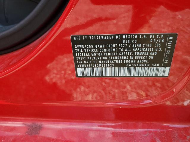 Photo 12 VIN: 3VWD17AJ8GM356523 - VOLKSWAGEN JETTA SPOR 