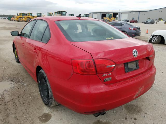 Photo 2 VIN: 3VWD17AJXEM395997 - VOLKSWAGEN JETTA SE 