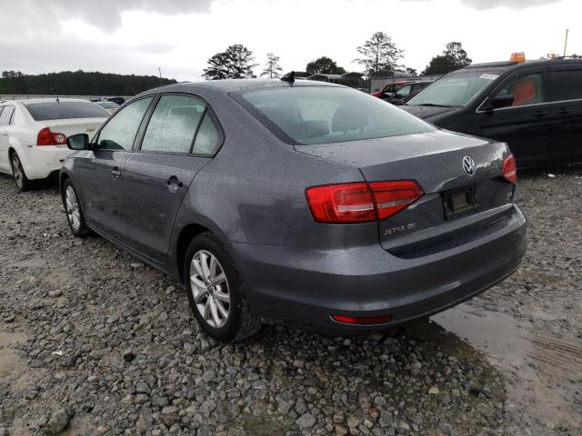 Photo 2 VIN: 3VWD17AJXFM348101 - VOLKSWAGEN JETTA SE 