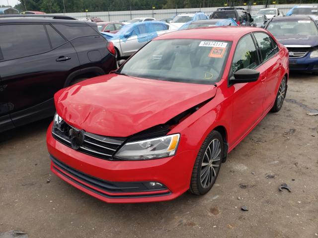 Photo 1 VIN: 3VWD17AJXGM396960 - VOLKSWAGEN JETTA SPOR 