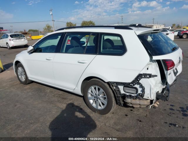 Photo 2 VIN: 3VWD17AUXJM766614 - VOLKSWAGEN GOLF SPORTWAGEN 