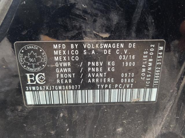 Photo 8 VIN: 3VWD67AJ7GM349077 - VOLKSWAGEN JETTA 