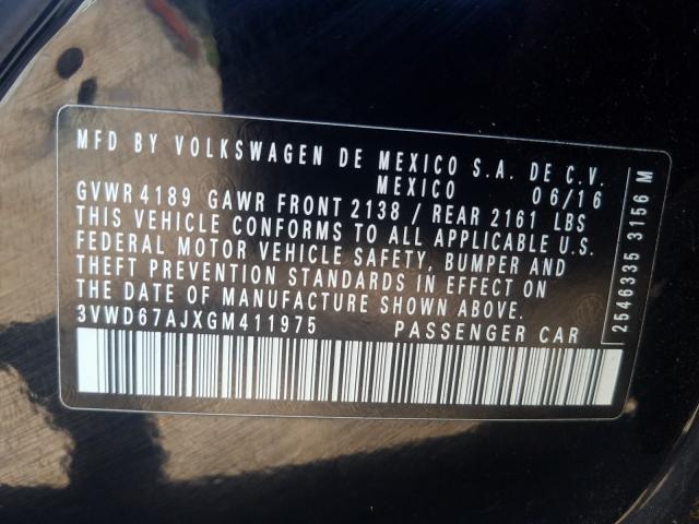 Photo 9 VIN: 3VWD67AJXGM411975 - VOLKSWAGEN JETTA SE 