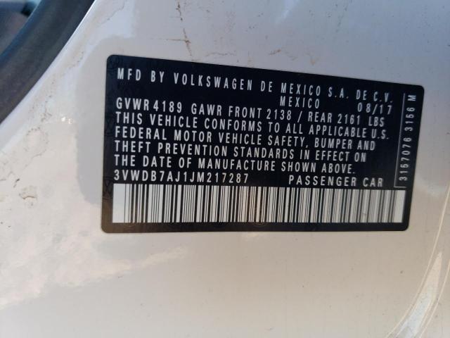 Photo 12 VIN: 3VWDB7AJ1JM217287 - VOLKSWAGEN JETTA SE 