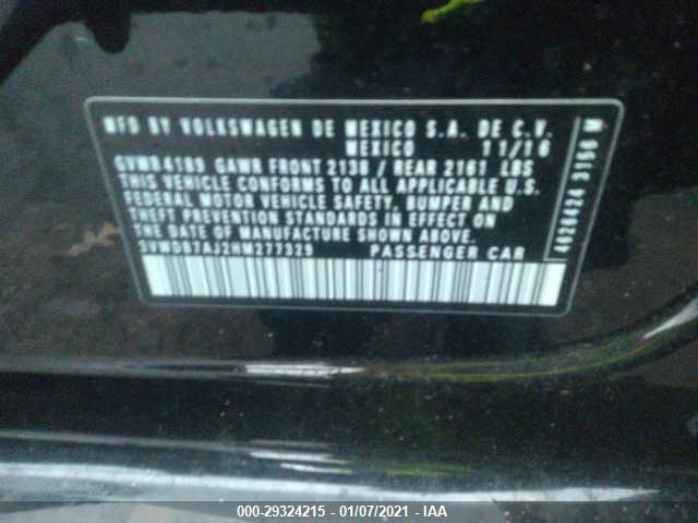 Photo 8 VIN: 3VWDB7AJ2HM277329 - VOLKSWAGEN JETTA 