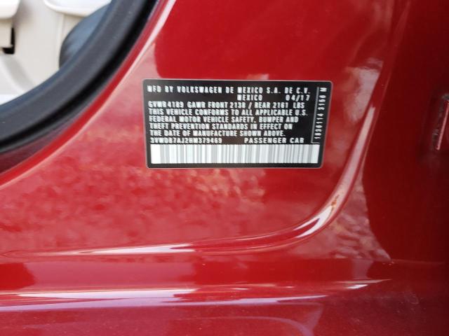 Photo 11 VIN: 3VWDB7AJ2HM379469 - VOLKSWAGEN JETTA SE 