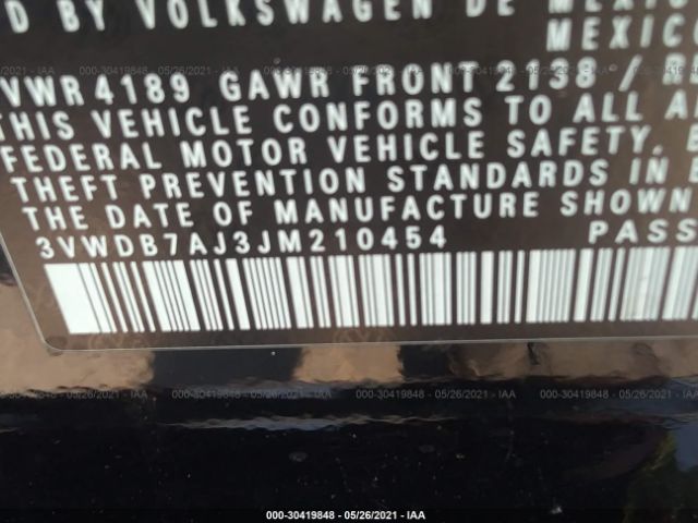 Photo 8 VIN: 3VWDB7AJ3JM210454 - VOLKSWAGEN JETTA 