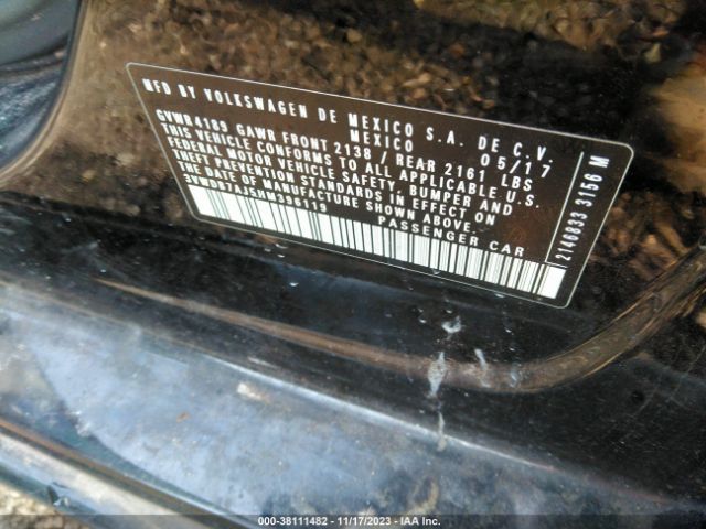 Photo 8 VIN: 3VWDB7AJ5HM396119 - VOLKSWAGEN JETTA 