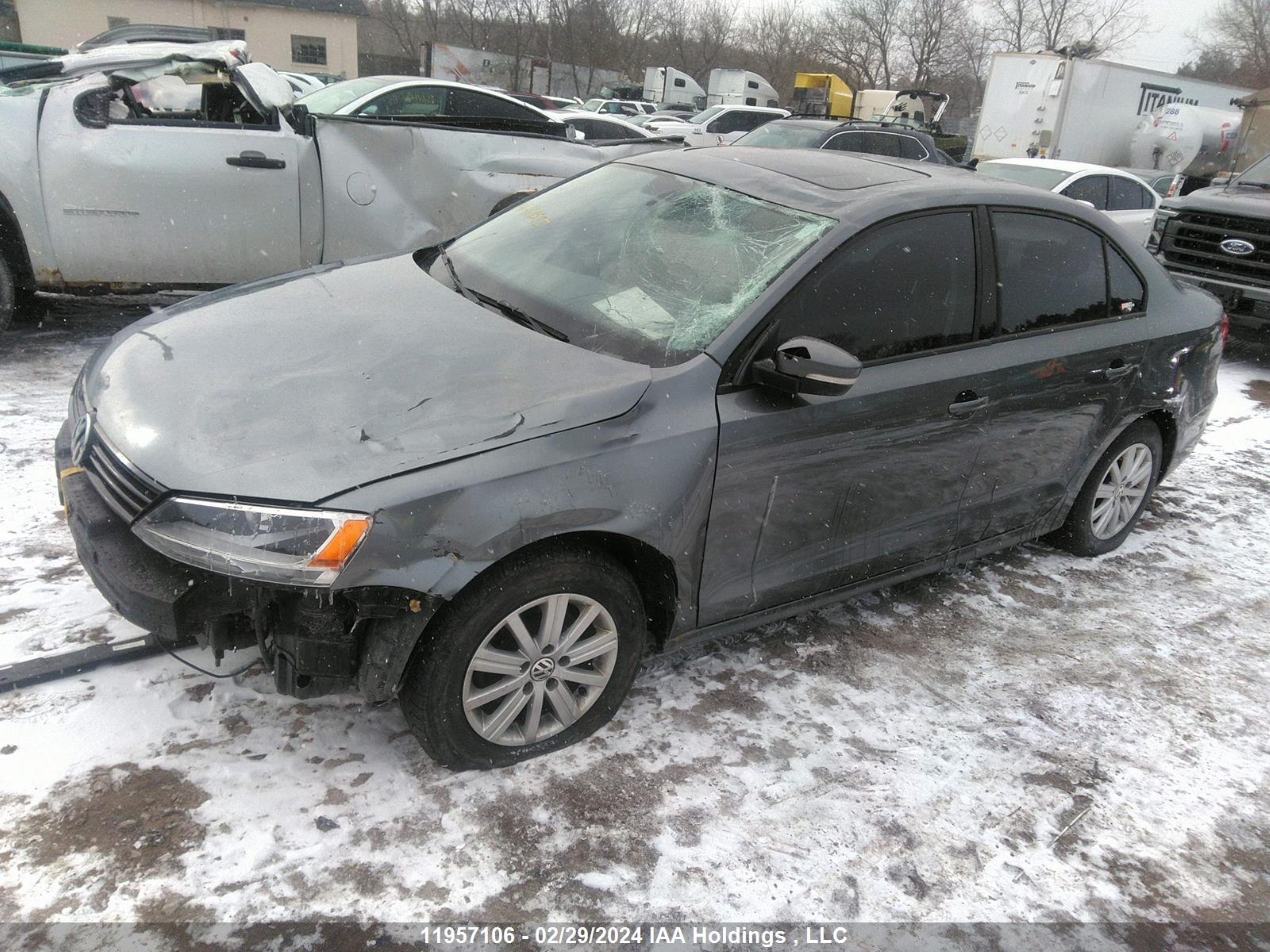 Photo 1 VIN: 3VWDK7AJ9EM335304 - VOLKSWAGEN JETTA 