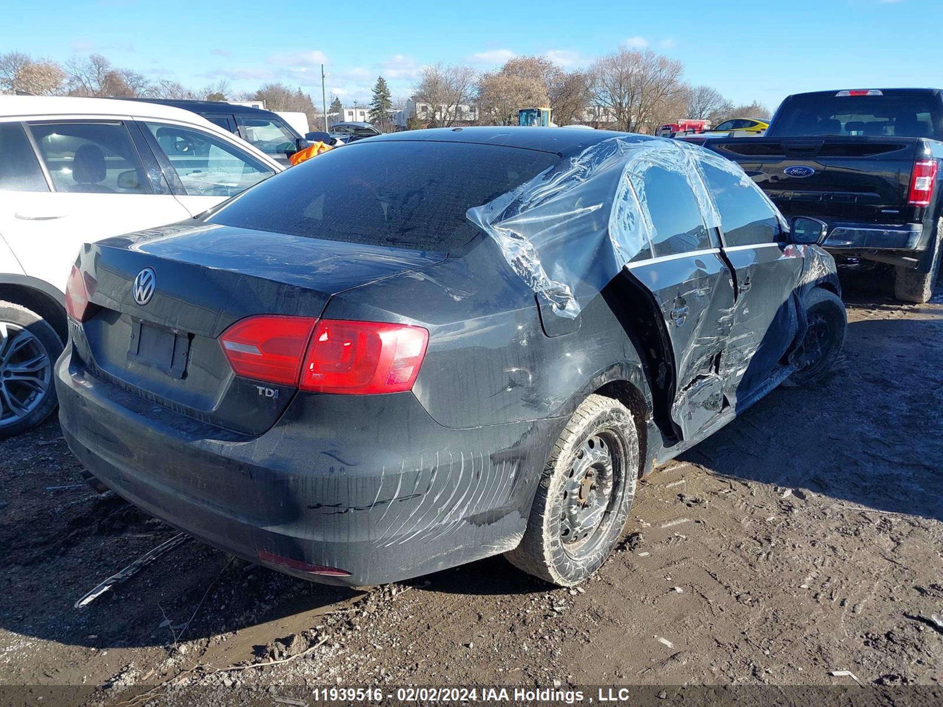 Photo 3 VIN: 3VWDL7AJ5CM414169 - VOLKSWAGEN JETTA 