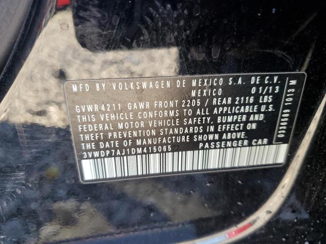 Photo 11 VIN: 3VWDP7AJ1DM415065 - VOLKSWAGEN JETTA SE 