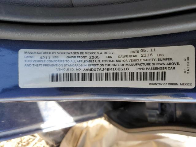 Photo 11 VIN: 3VWDX7AJ4BM108518 - VOLKSWAGEN JETTA SE 