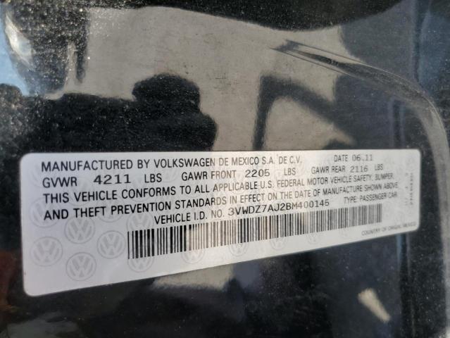 Photo 11 VIN: 3VWDZ7AJ2BM400145 - VOLKSWAGEN JETTA 