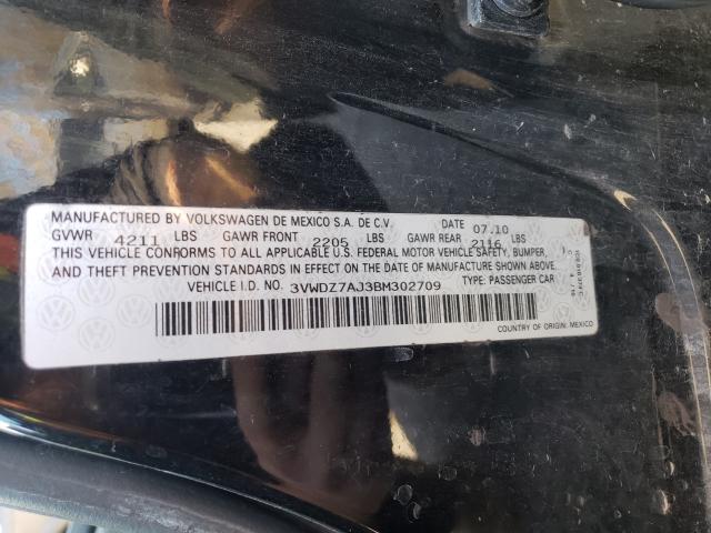 Photo 9 VIN: 3VWDZ7AJ3BM302709 - VOLKSWAGEN JETTA SE 