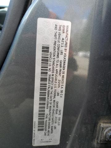 Photo 12 VIN: 3VWDZ7AJ8BM310949 - VOLKSWAGEN JETTA SE 