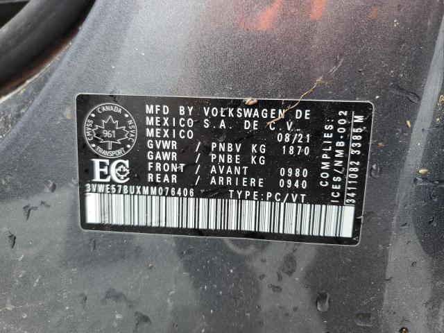 Photo 12 VIN: 3VWE57BUXMM076406 - VOLKSWAGEN JETTA SEL 