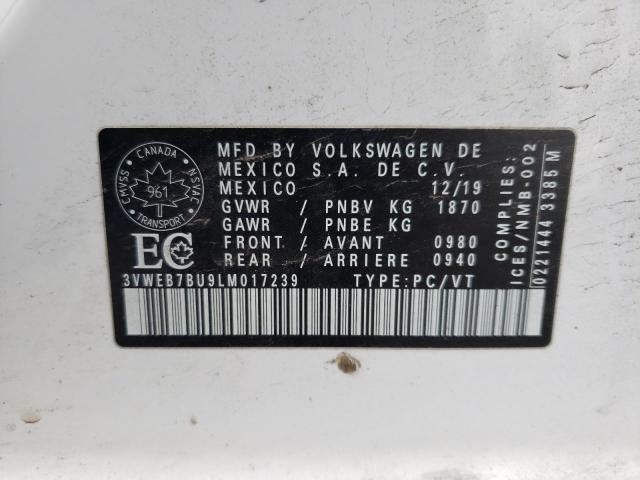 Photo 12 VIN: 3VWEB7BU9LM017239 - VOLKSWAGEN JETTA SEL 