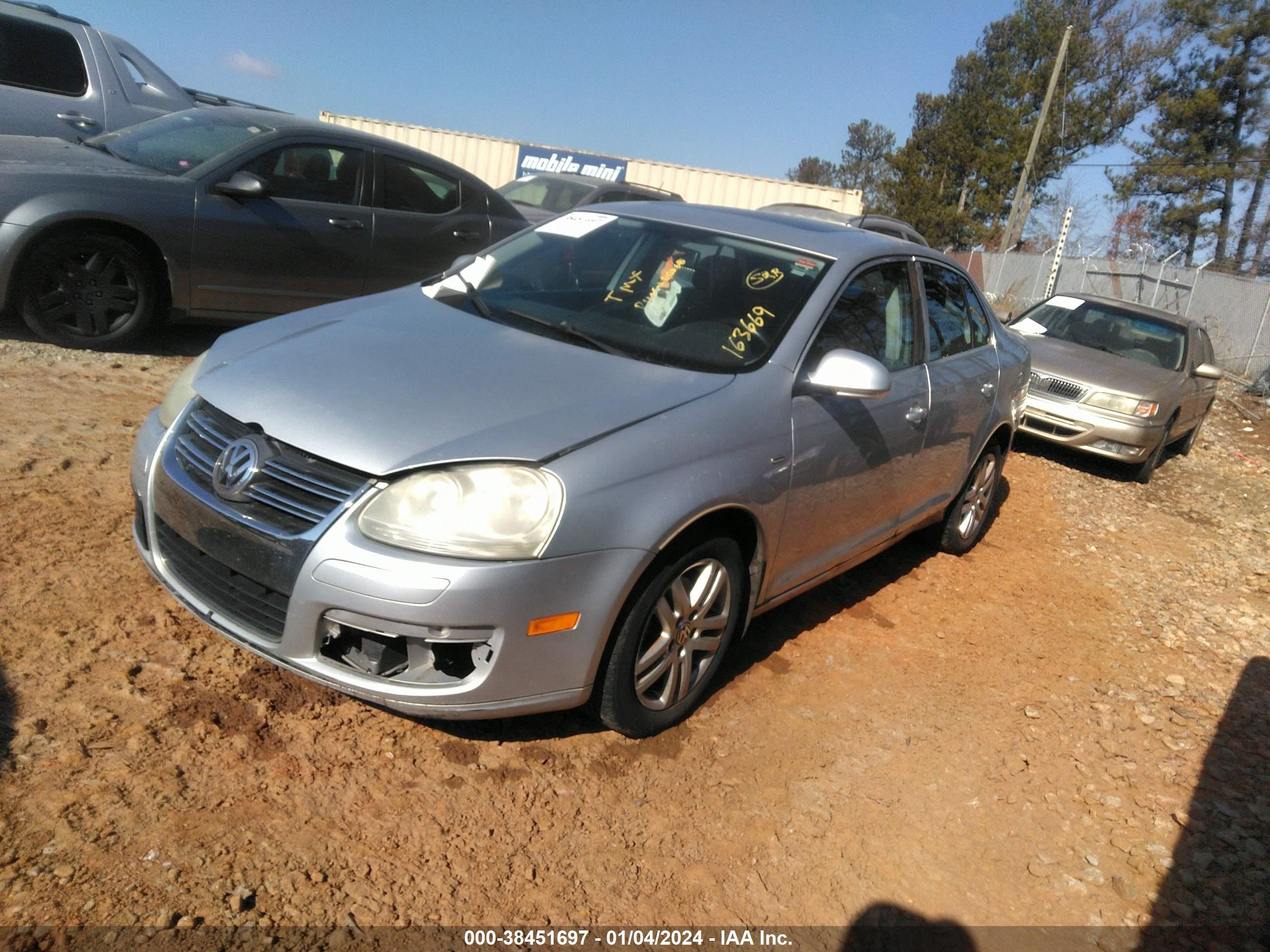 Photo 1 VIN: 3VWEF71K47M163669 - VOLKSWAGEN JETTA 