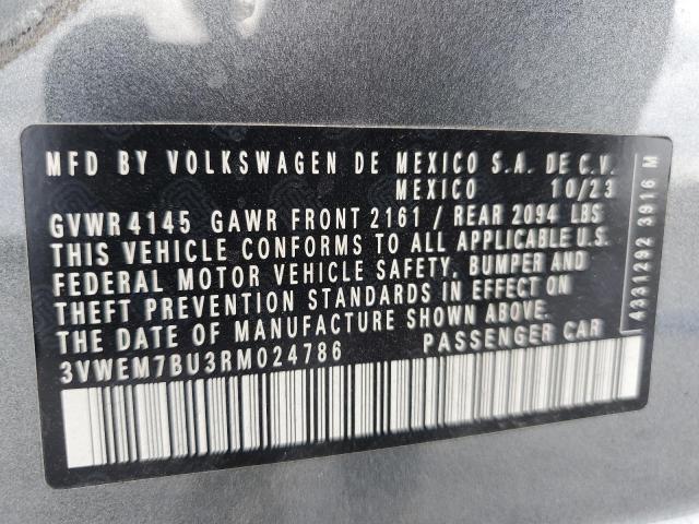 Photo 11 VIN: 3VWEM7BU3RM024786 - VOLKSWAGEN JETTA SE 