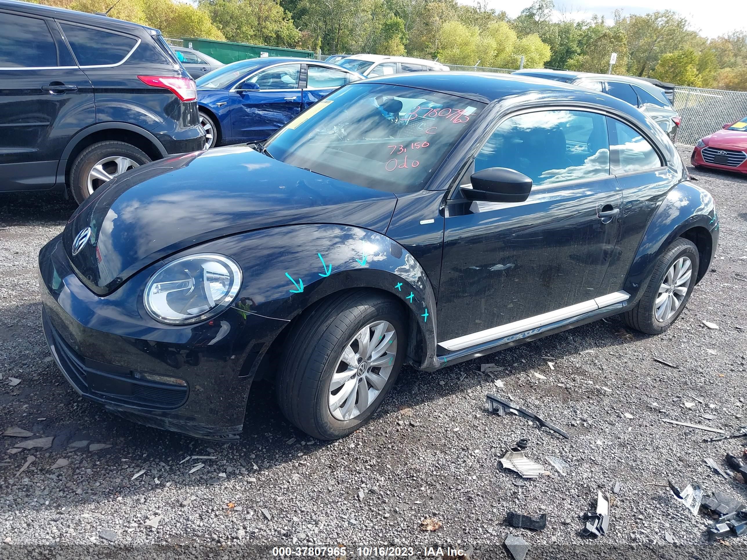 Photo 1 VIN: 3VWF17AT1GM604217 - VOLKSWAGEN BEETLE 