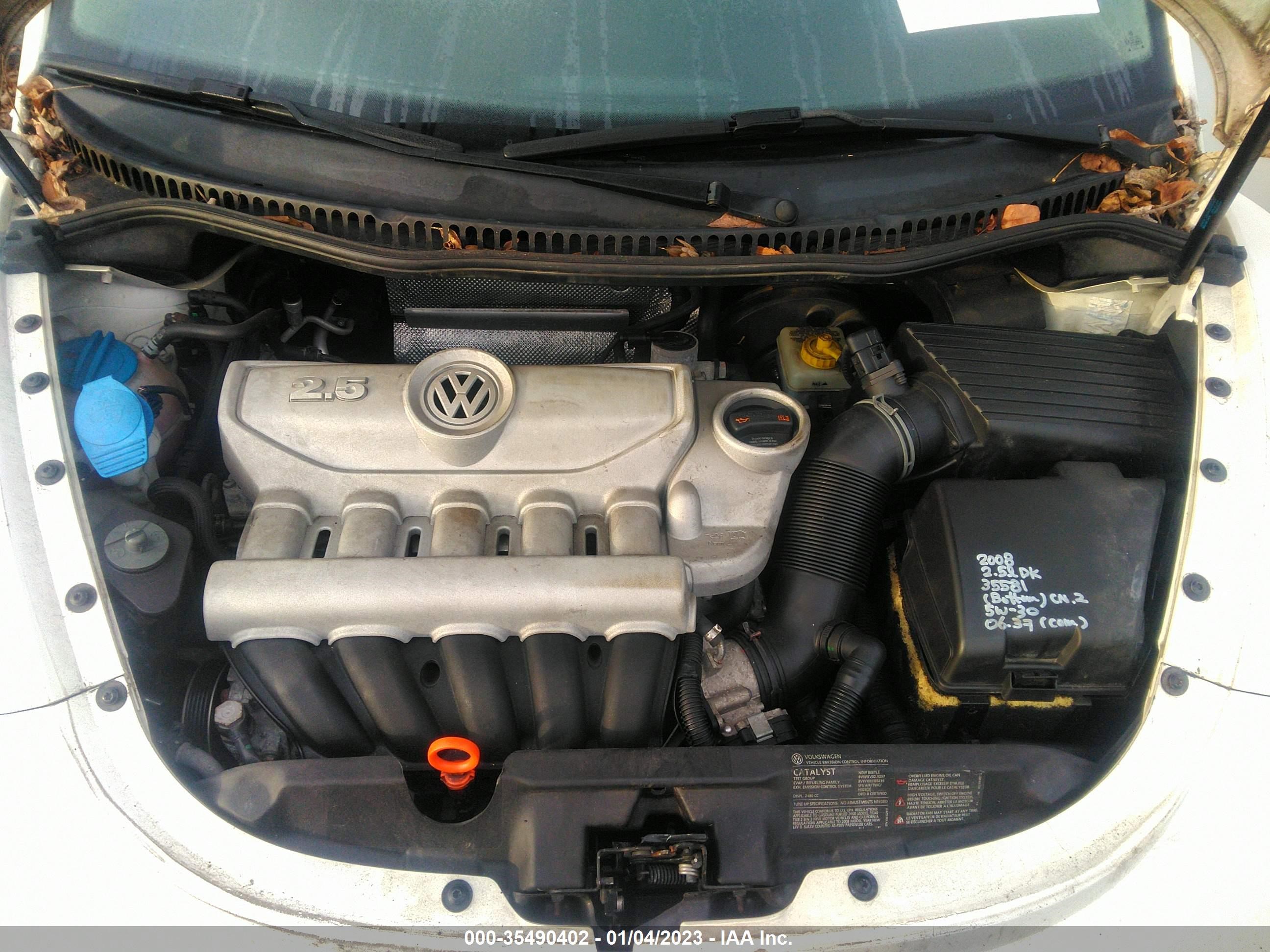 Photo 9 VIN: 3VWFG31C48M524788 - VOLKSWAGEN BEETLE 